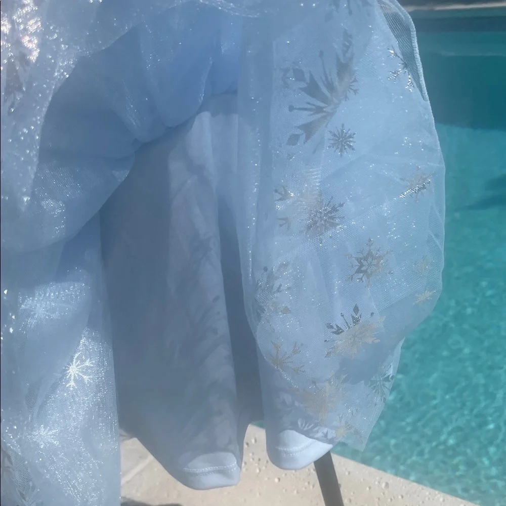NWT | Elsa Disney Frozen Blue Dress | 2T - Picture 5 of 7